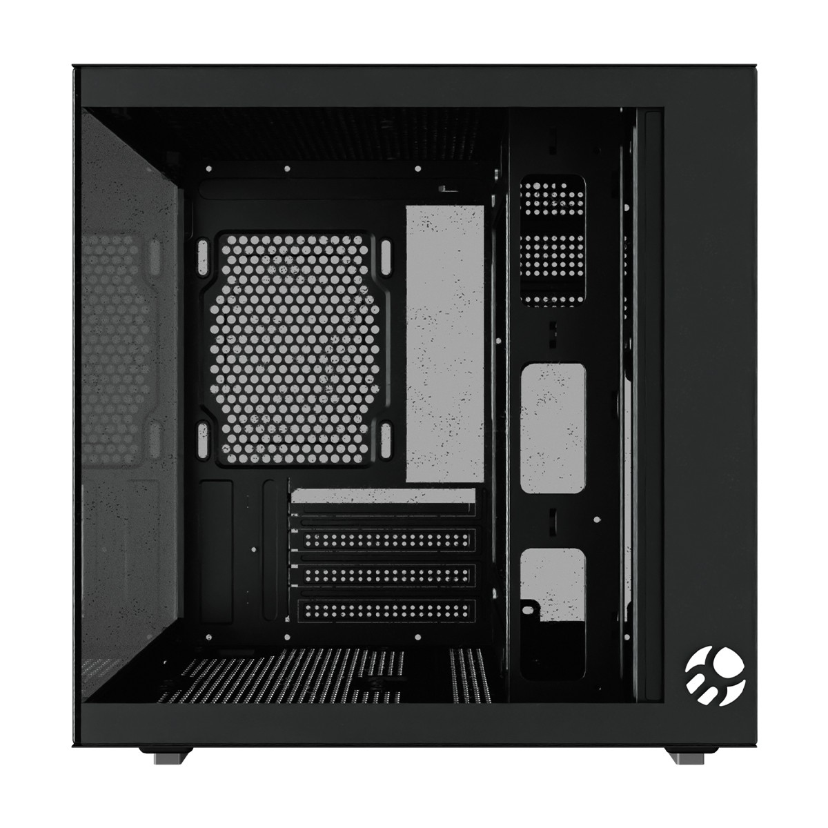 Gabinete Gamer Bluecase BG-066 LITE, Mid Tower, Vidro Temperado, M-ATX, Preto, Sem Fans