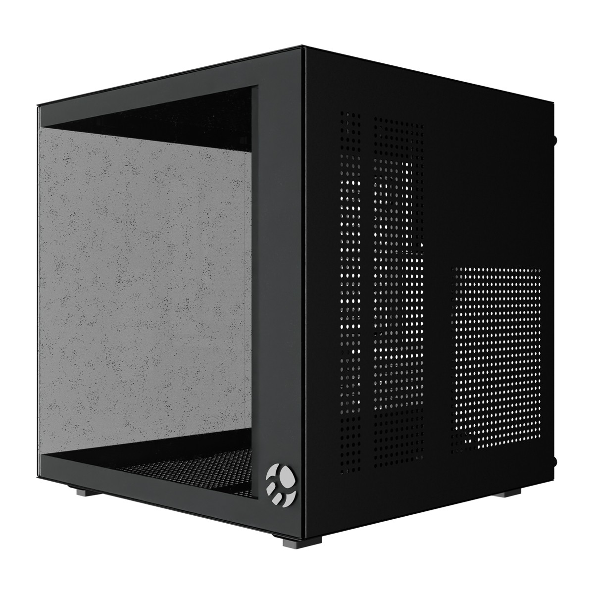 Gabinete Gamer Bluecase BG-066 LITE, Mid Tower, Vidro Temperado, M-ATX, Preto, Sem Fans