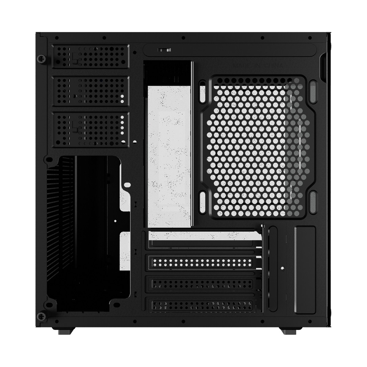 Gabinete Gamer Bluecase BG-066 LITE, Mid Tower, Vidro Temperado, M-ATX, Preto, Sem Fans