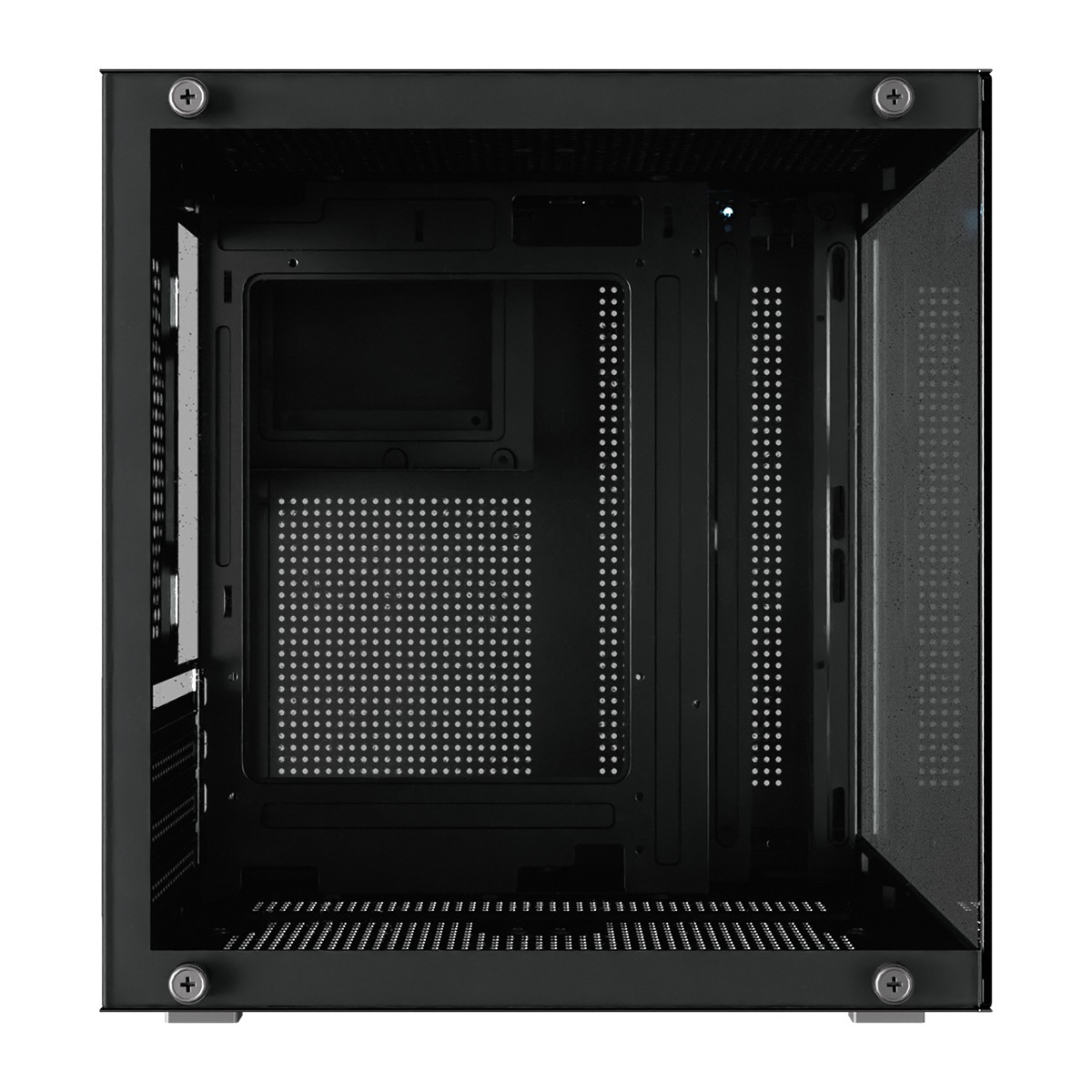 Gabinete Gamer Bluecase BG-066 LITE, Mid Tower, Vidro Temperado, M-ATX, Preto, Sem Fans