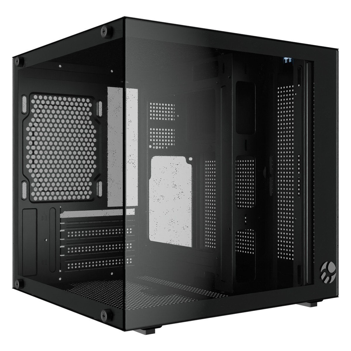 Gabinete Gamer Bluecase BG-066 LITE, Mid Tower, Vidro Temperado, M-ATX, Preto, Sem Fans