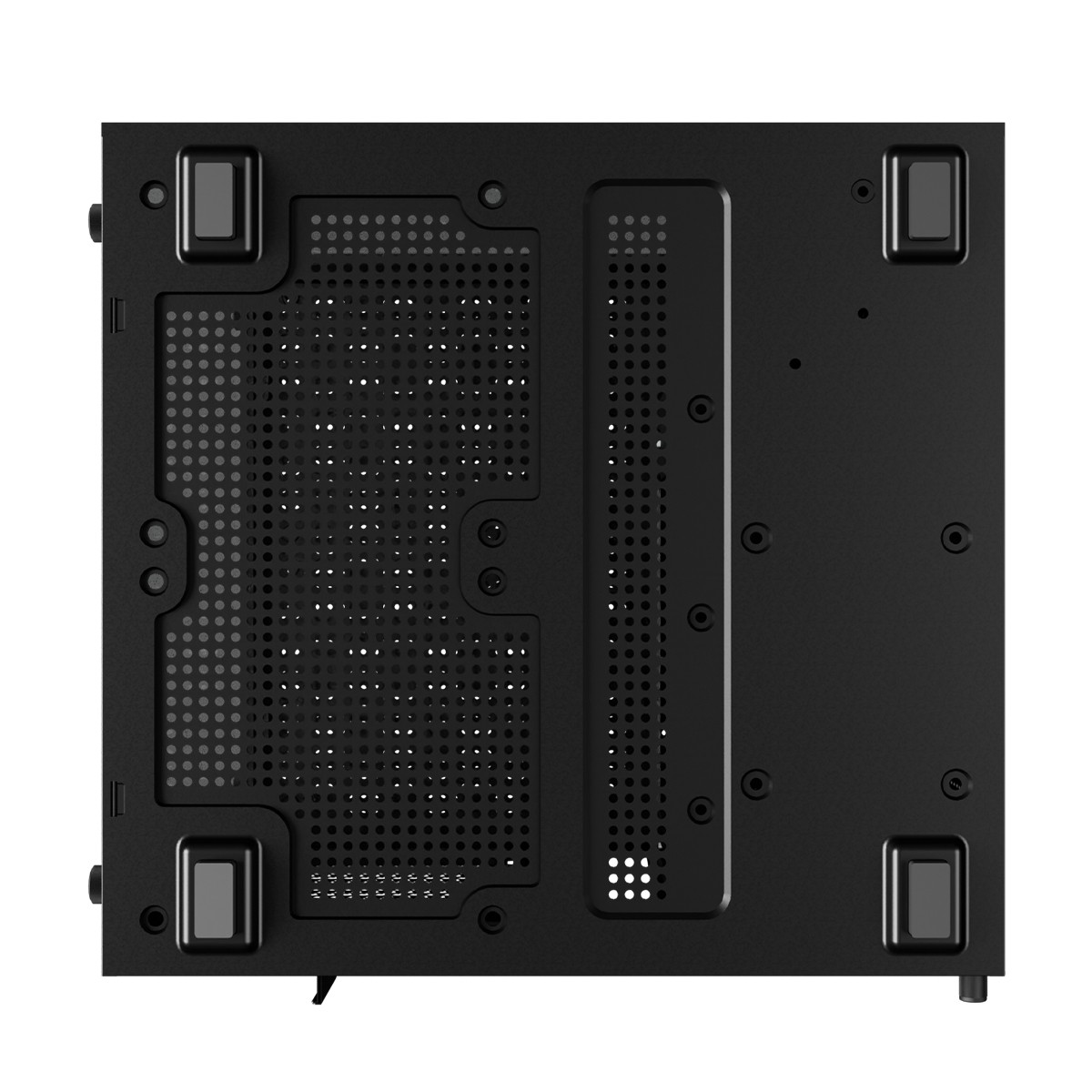 Gabinete Gamer Bluecase BG-066 LITE, Mid Tower, Vidro Temperado, M-ATX, Preto, Sem Fans