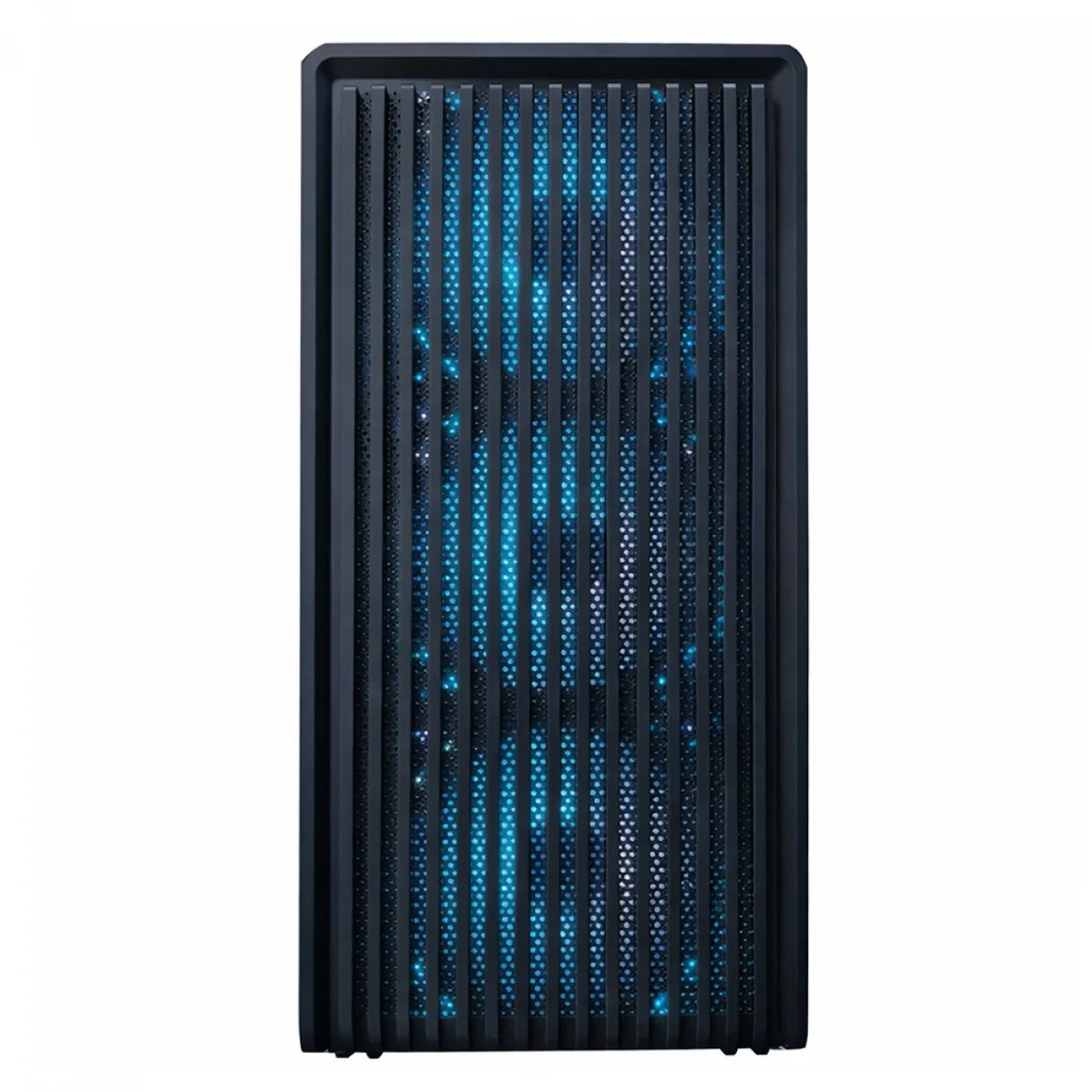Gabinete Gamer BRX N199B, Lateral de Vidro, M-ATX, Preto, Sem Fonte, Com 3 Fans
