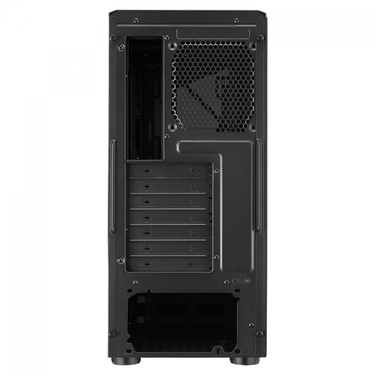 Gabinete Gamer Cooler Master CMP 510, Mid Tower, RGB, Vidro Temperado, Black, Sem Fonte, Com 3 Fans, CP510-KGNN-S02