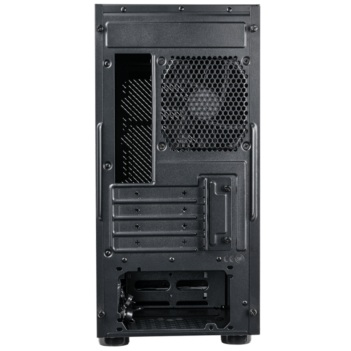 Gabinete Gamer Cooler Master Elite 300 Steel, Mid Tower, Com 1 Fan, Black, Sem Fonte, Com ODD, E300-KN5N-S00