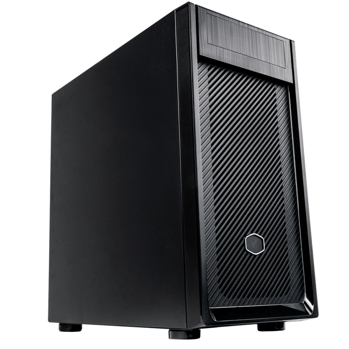 Gabinete Gamer Cooler Master Elite 300 Steel, Mid Tower, Com 1 Fan, Black, Sem Fonte, Com ODD, E300-KN5N-S00