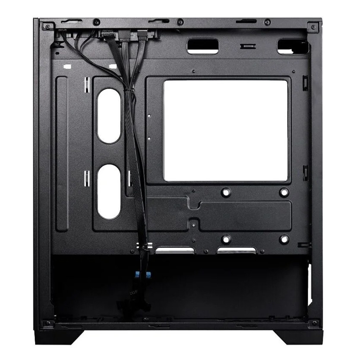 Gabinete Gamer Cooler Master Elite 302, ARGB, Vidro Temperado, Mid Tower, mATX, Com 3 Fans, Preto, E302-KGNN-S00