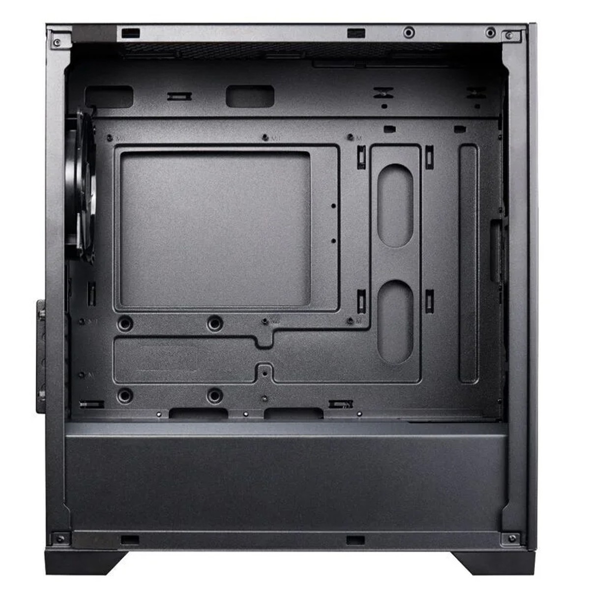 Gabinete Gamer Cooler Master Elite 302, ARGB, Vidro Temperado, Mid Tower, mATX, Com 3 Fans, Preto, E302-KGNN-SAZ