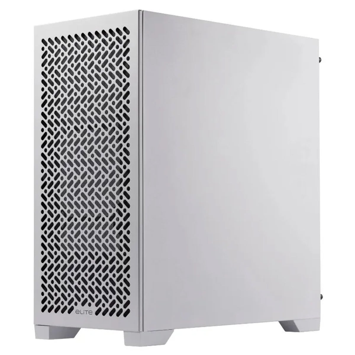 Gabinete Gamer Cooler Master Elite 302 Lite, Vidro Temperado, Mid Tower, mATX, Com 1 Fans, Branco, E302L-WGNN-S00