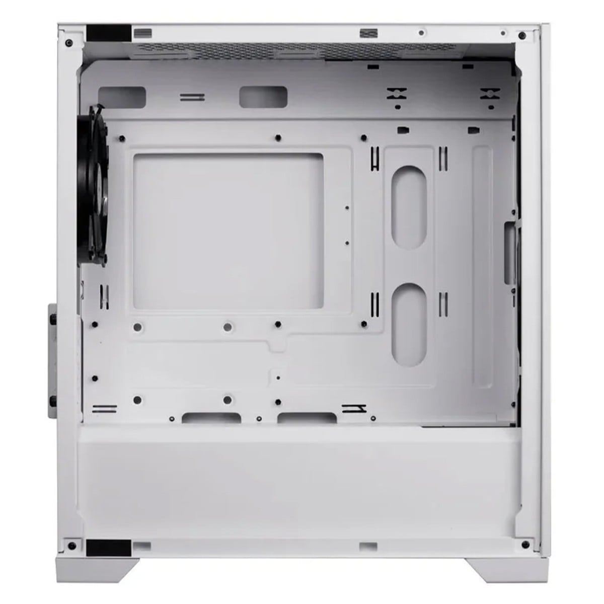 Gabinete Gamer Cooler Master Elite 302 Lite, Vidro Temperado, Mid Tower, mATX, Com 1 Fans, Branco, E302L-WGNN-S00