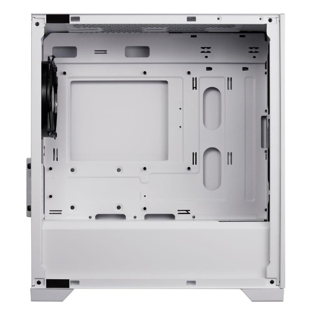 Gabinete Gamer Cooler Master Elite 302, Vidro Temperado, Mid Tower, mATX, Com 1 Fan, Branco, E302-WGNN-S00