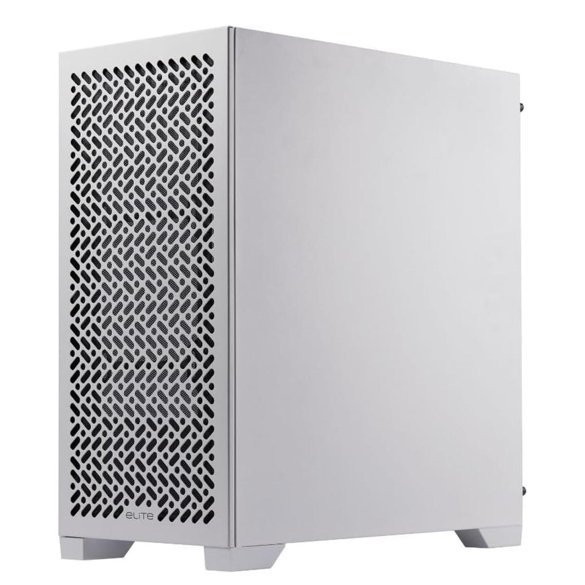 Gabinete Gamer Cooler Master Elite 302, Vidro Temperado, Mid Tower, mATX, Com 1 Fan, Branco, E302-WGNN-S00