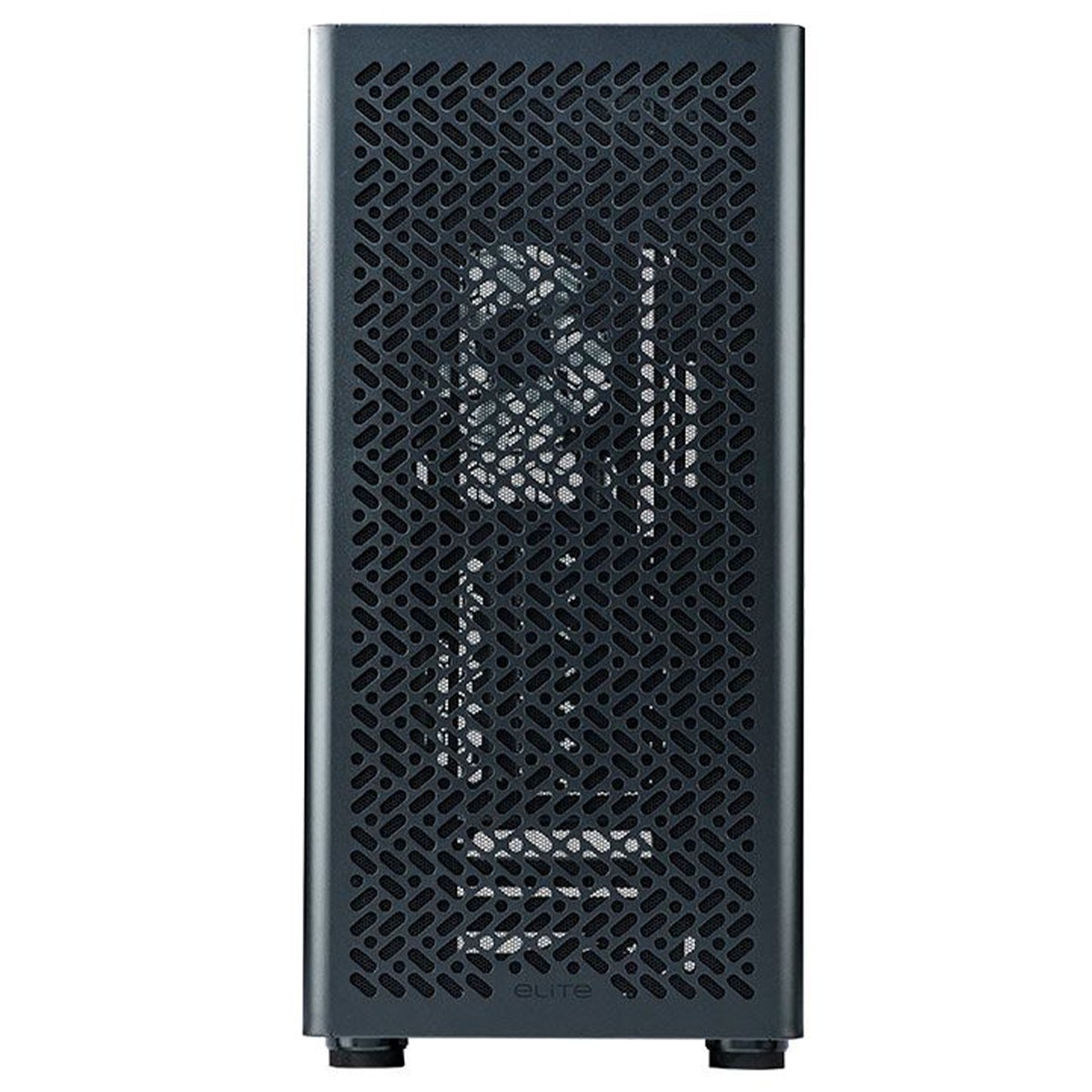 Gabinete Gamer Cooler Master Elite 502 Lite, Vidro Temperado, Mid Tower, ATX, Com 1 Fan, Preto, E502L-KGNN-S00