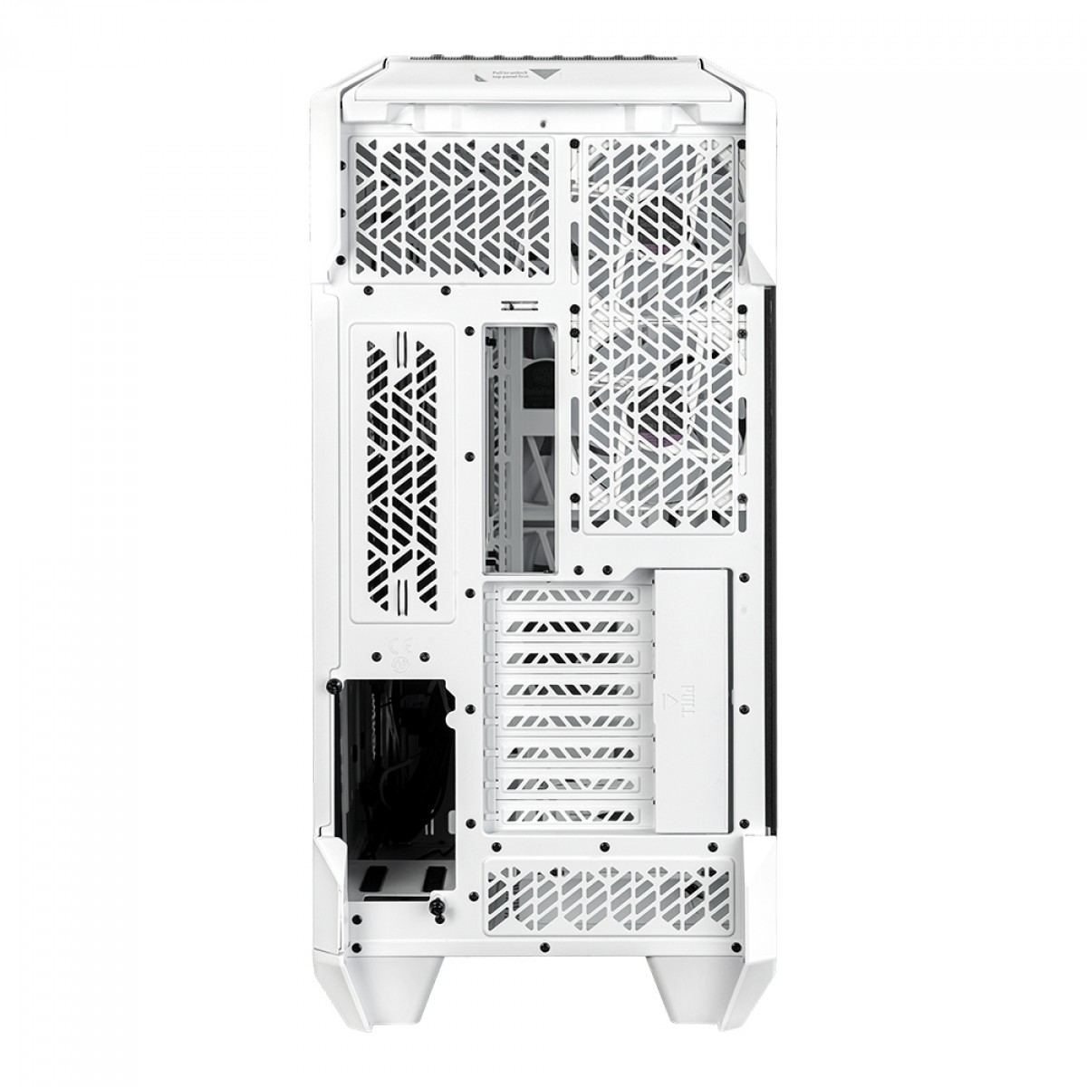 Gabinete Gamer Cooler Master HAF 700 EVO, Full Tower, Vidro Temperado, Sem Fonte, Com 5 Fans, Branco, H700E-WGNN-S00