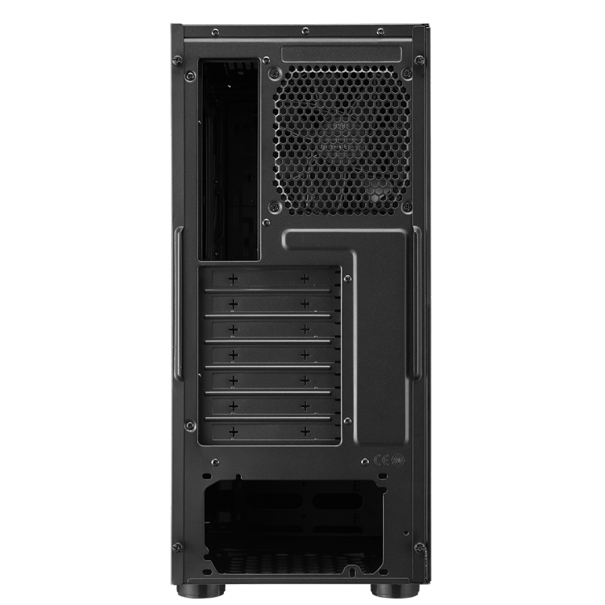 Gabinete Gamer Cooler Master Masterbox MB600L V2 TG, Mid Tower, Black, Sem Fonte, Com 1 Fan, Com ODD, MB600L2-KGNN-S00