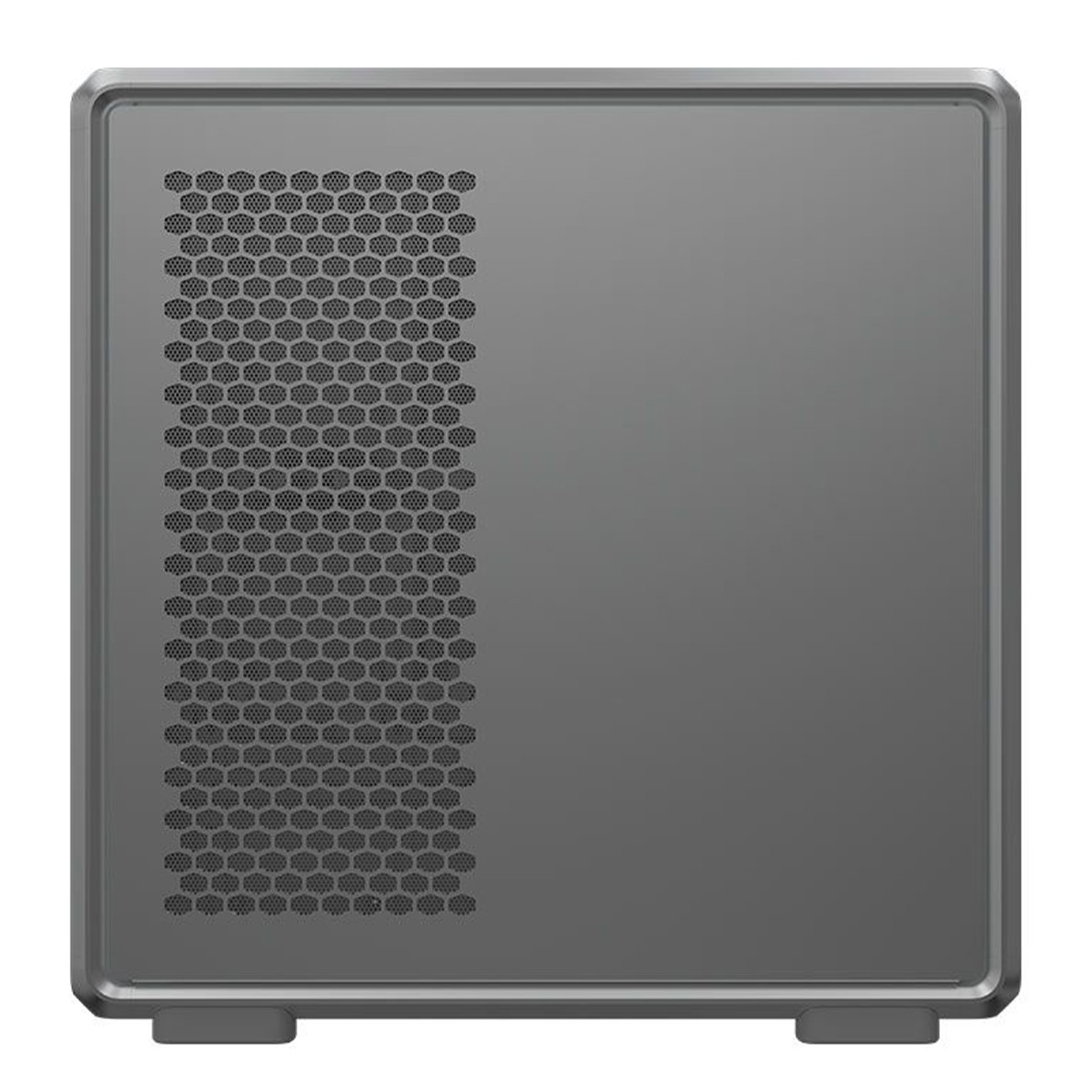 Gabinete Gamer Cooler Master MasterFrame 600 Mesh, ARGB, Mid-Tower, Vidro Temperado, E-ATX, Prata, Com 3 Fans, MF600M-SGNN-S01