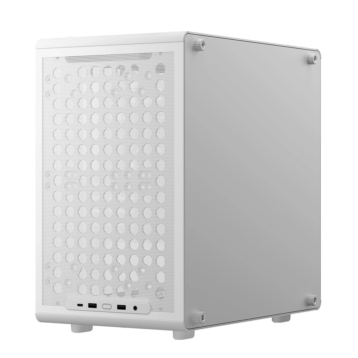 Gabinete Gamer Cooler Master Q300L V3, Mini Tower, mATX, Com 1 Fan, Branco, Q300LV3-WGNN-S00