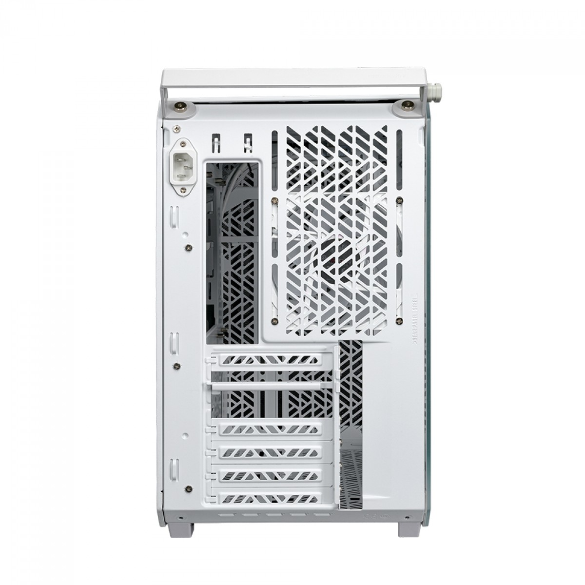 Gabinete Gamer Cooler Master Qube 500 Flatpack Macaron Edition, Modular, Mid-Tower, Vidro Temperado, E-ATX, Sem Fonte, Com 1 Fan, Q500-DGNN-S00