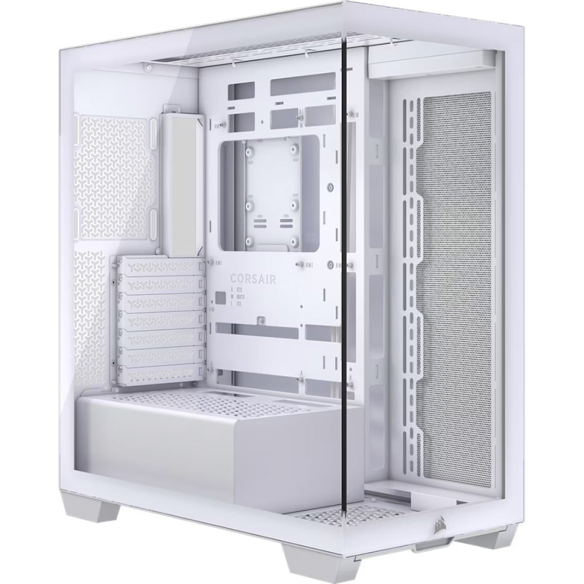 Gabinete Gamer Corsair 3500X, Mid Tower, Vidro Temperado, E-ATX, Sem Fonte, Sem Fans, Branco, CC-9011277-WW