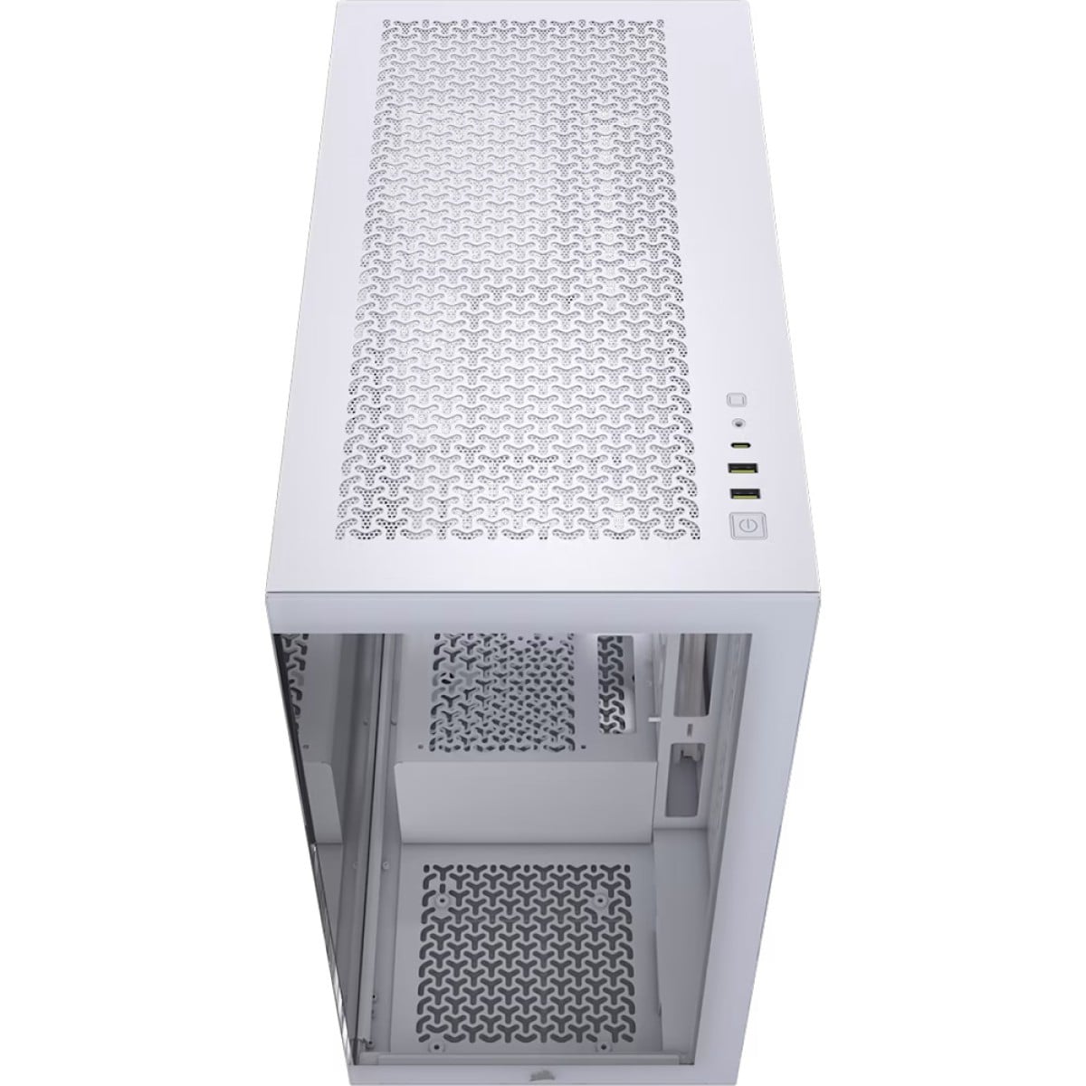 Gabinete Gamer Corsair 3500X, Mid Tower, Vidro Temperado, E-ATX, Sem Fonte, Sem Fans, Branco, CC-9011277-WW