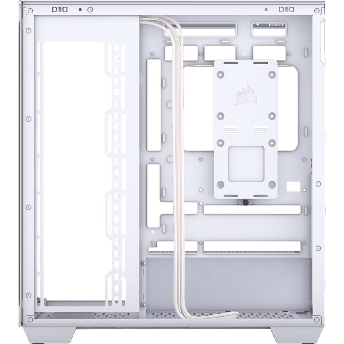 Gabinete Gamer Corsair 3500X, Mid Tower, Vidro Temperado, E-ATX, Sem Fonte, Sem Fans, Branco, CC-9011277-WW