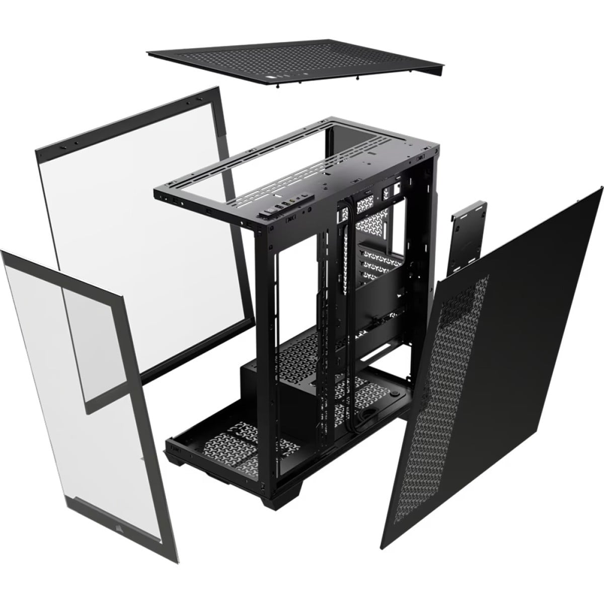 Gabinete Gamer Corsair 3500X, Mid Tower, Vidro Temperado, E-ATX, Sem Fonte, Sem Fans, Preto, CC-9011276-WW