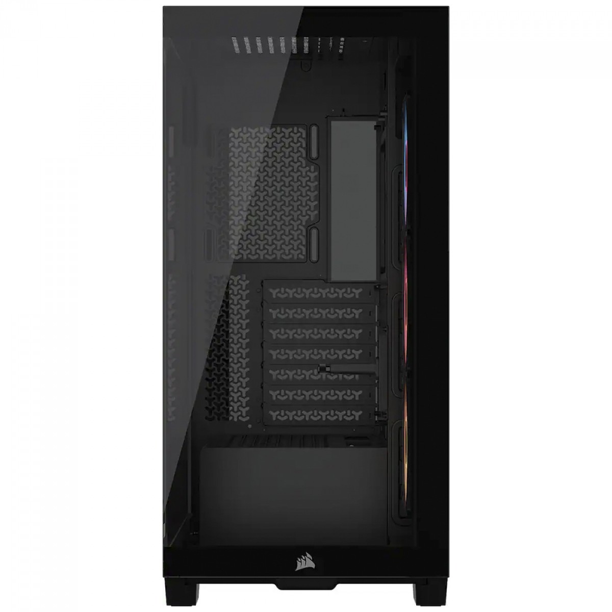 Gabinete Gamer Corsair 3500X RS-R ARGB, Mid Tower, Vidro Temperado, EATX, Sem Fonte, Com 3 Fans, Preto, CC-9011322-WW
