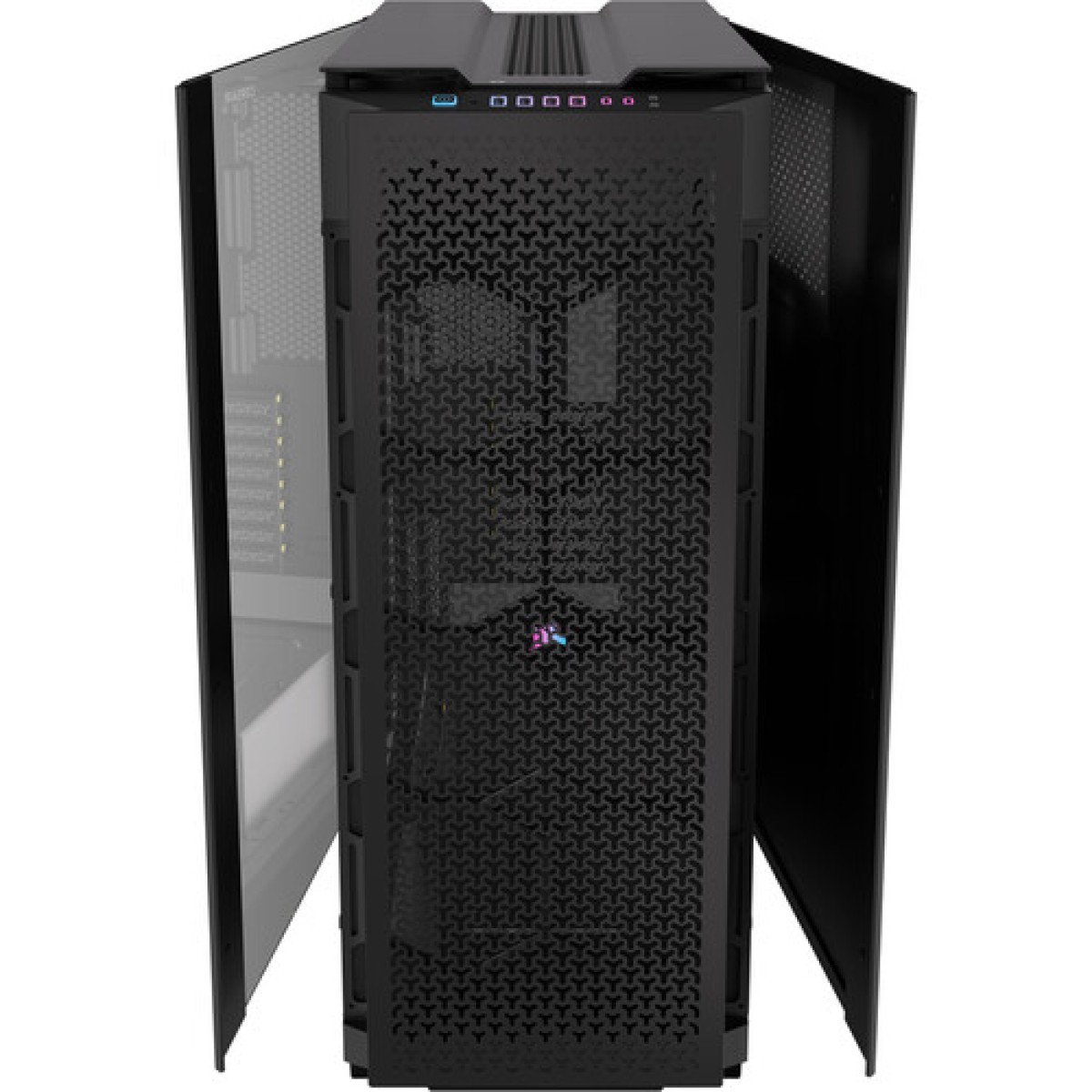Gabinete Gamer Corsair 9000D RGB Airflow, Full Tower, Vidro Temperado, E-ATX/SSI-EEB, Sem Fans, Preto, CC-9011273-WW