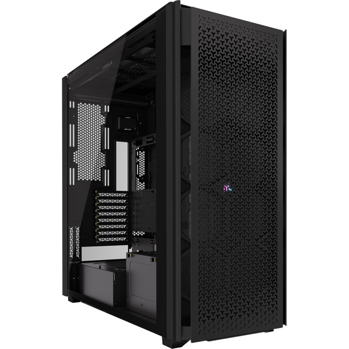 Gabinete Gamer Corsair 9000D RGB Airflow, Full Tower, Vidro Temperado, E-ATX/SSI-EEB, Sem Fans, Preto, CC-9011273-WW
