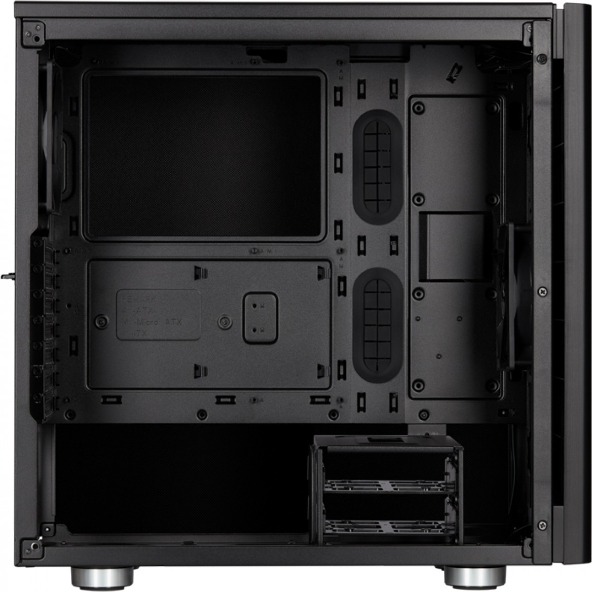 Gabinete Gamer Corsair Carbide 275Q, Mid Tower, Black, Sem Fonte, CC-9011164-WW