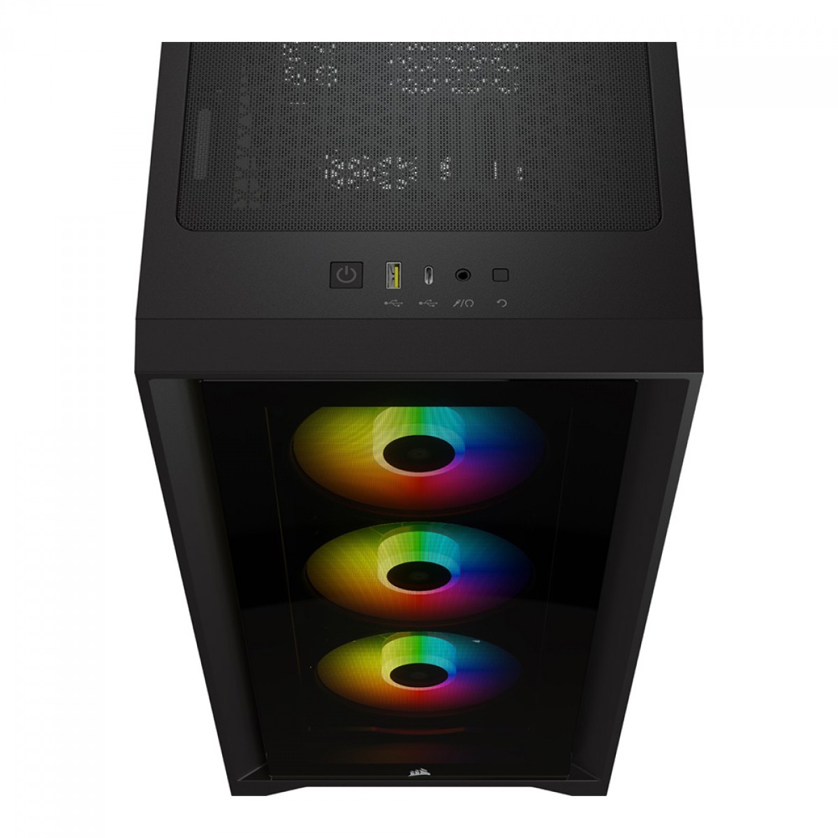 Gabinete Gamer Corsair Icue X Rgb Mid Tower Vidro Temperado