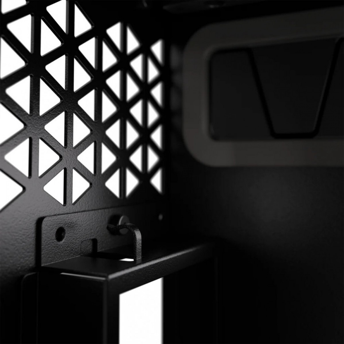 Gabinete Gamer Corsair iCUE LINK 6500X, Mid Tower, Vidro Temperado, E-ATX, Black, Sem Fonte, Com 3 Fans RGB, CC-9011269-WW