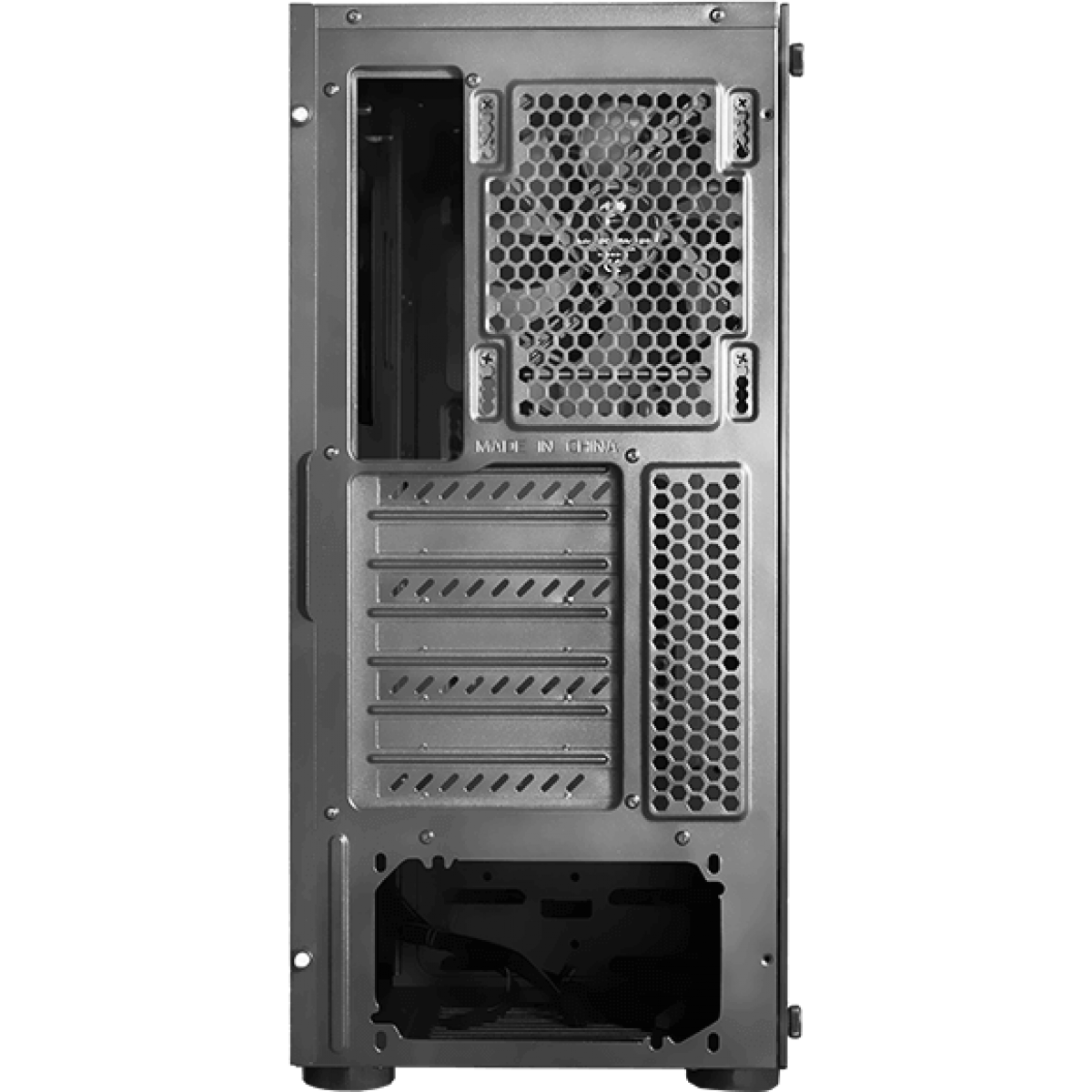 Gabinete Gamer Cougar MX340 385WMW0.0001 Vidro Temperado Mid Tower Preto Sem Fonte