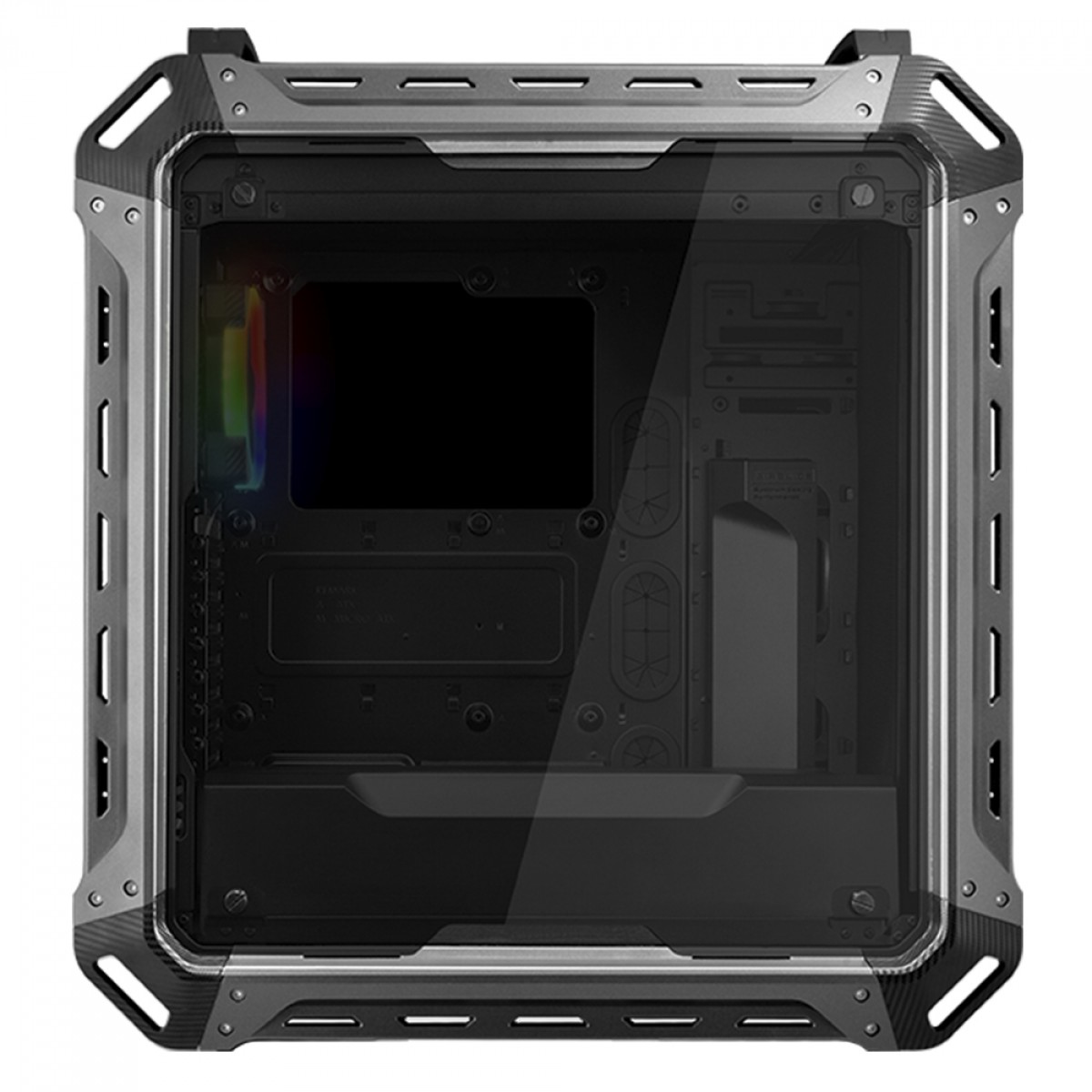 Gabinete Gamer Cougar Panzer Evo RGB, Full Tower, Vidro Temperado, Black, Sem Fonte, Com 4 Fans, 106AMT0003-04