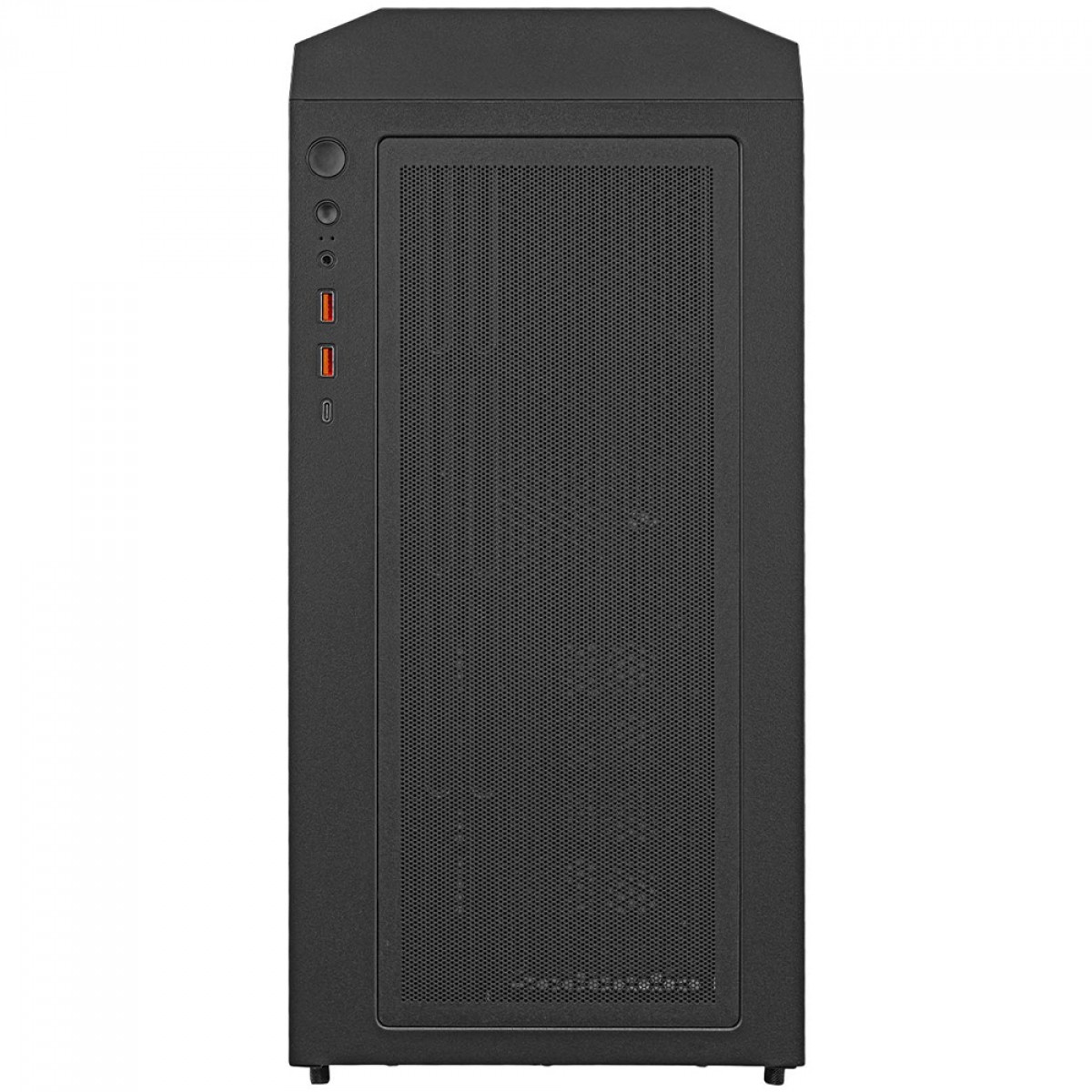 Gabinete Gamer Cougar Uniface RGB, Mid Tower, Vidro Temperado, EATX, Com 4 Fans, Preto, 385C780.0001