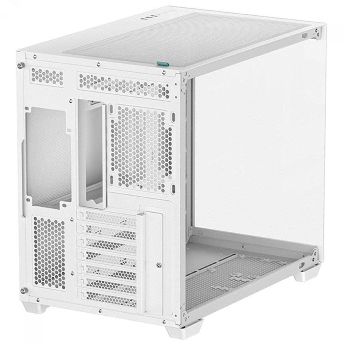 Gabinete Gamer DeepCool CG530 WH, Mid Tower, Vidro Temperado, ATX, Sem Fonte, Sem Fans, Branco, R-CG530-WHNDA0-G-1