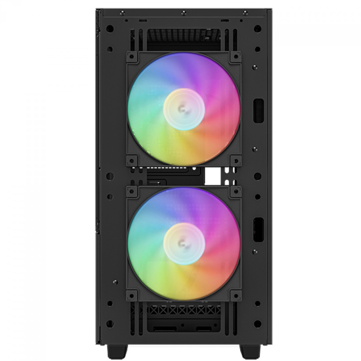 Gabinete Gamer DeepCool CH360, ARGB, Mid Tower, Vidro Temperado, M-ATX, Sem Fonte, Com 3 Fans, Preto, R-CH360-BKAPE3-G-1