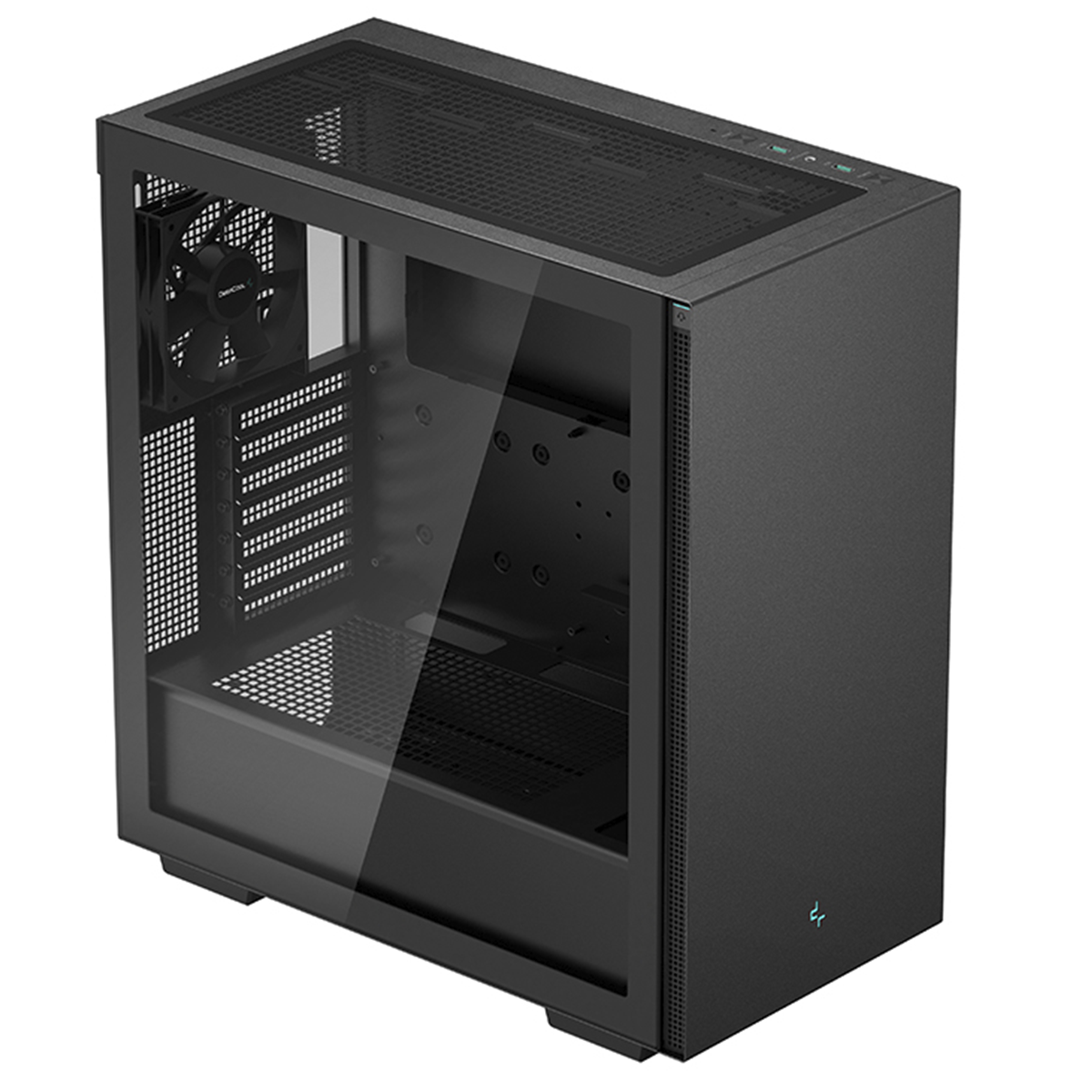 Gabinete Gamer DeepCool CH510, Mid Tower, Vidro Temperado, Sem Fonte, Com 1 Fan, Black, R-CH510-BKNNE1-G-1