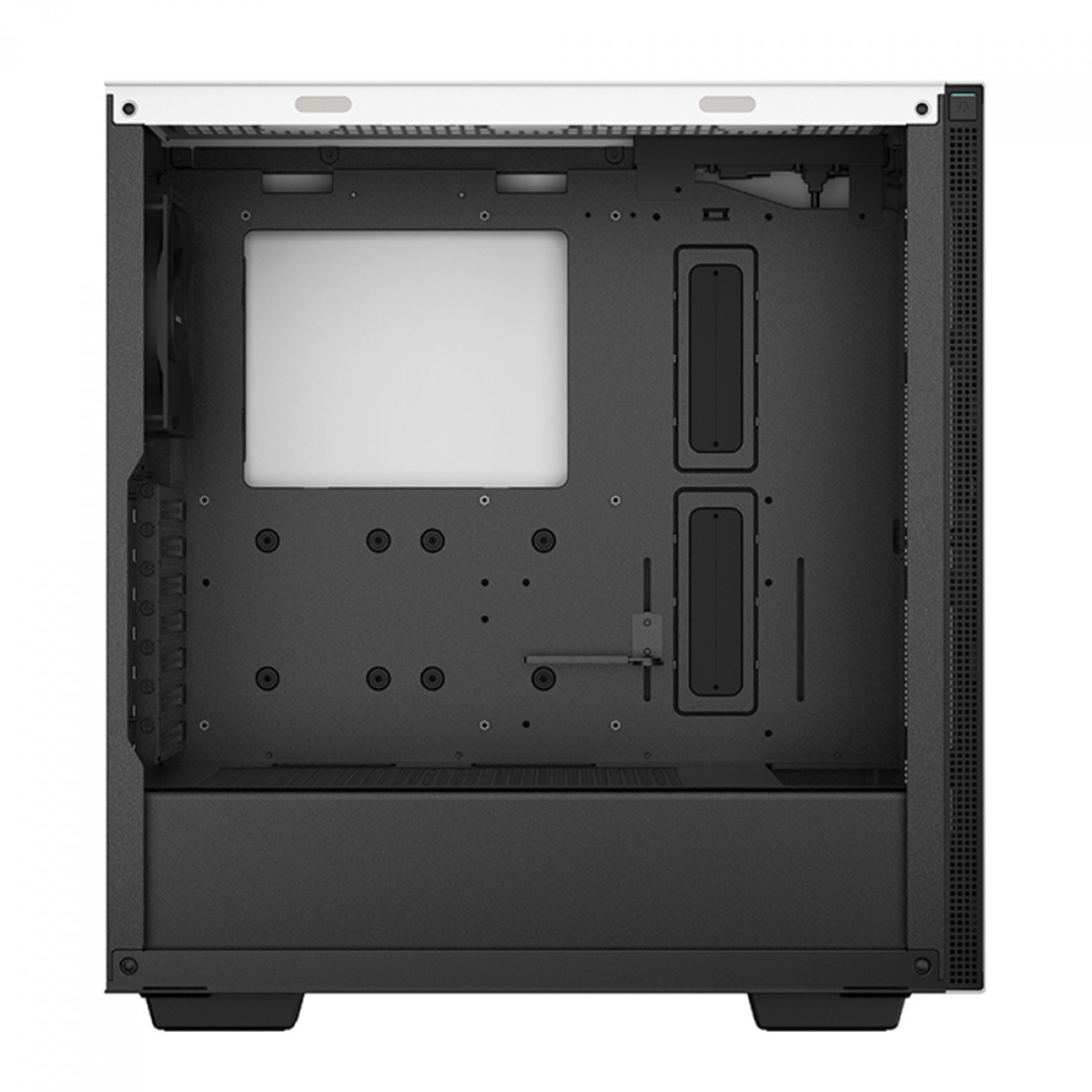 Gabinete Gamer DeepCool CH510 WH, Mid Tower, Vidro Temperado, Sem Fonte, Com 1 Fan, White, R-CH510-WHNNE1-G-1