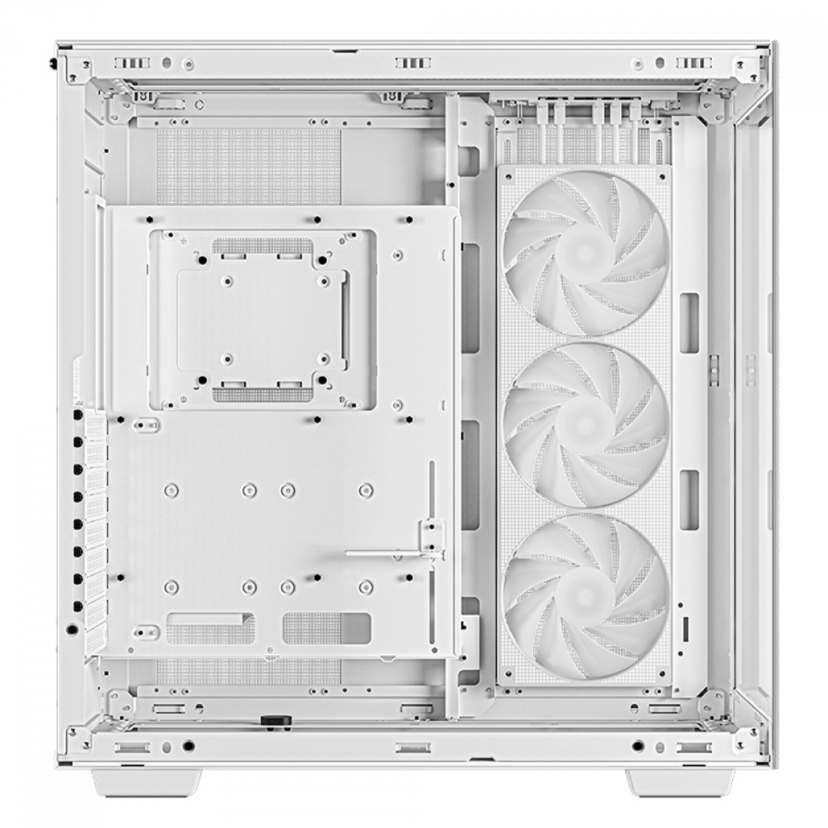 Gabinete Gamer DeepCool CH780 WH, Full Tower, Vidro Temperado, E-ATX, White, Sem Fonte, Com 3 Fans ARGB, R-CH780-WHADE41-G-1