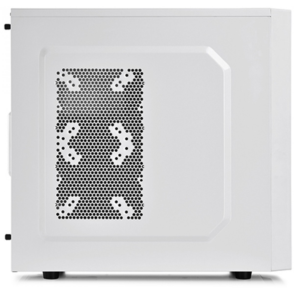 Gabinete Gamer DeepCool Tesseract WH, Mid Tower, Com 1 Fan, White, Sem Fonte, DP-CCATX-TSRWHBF