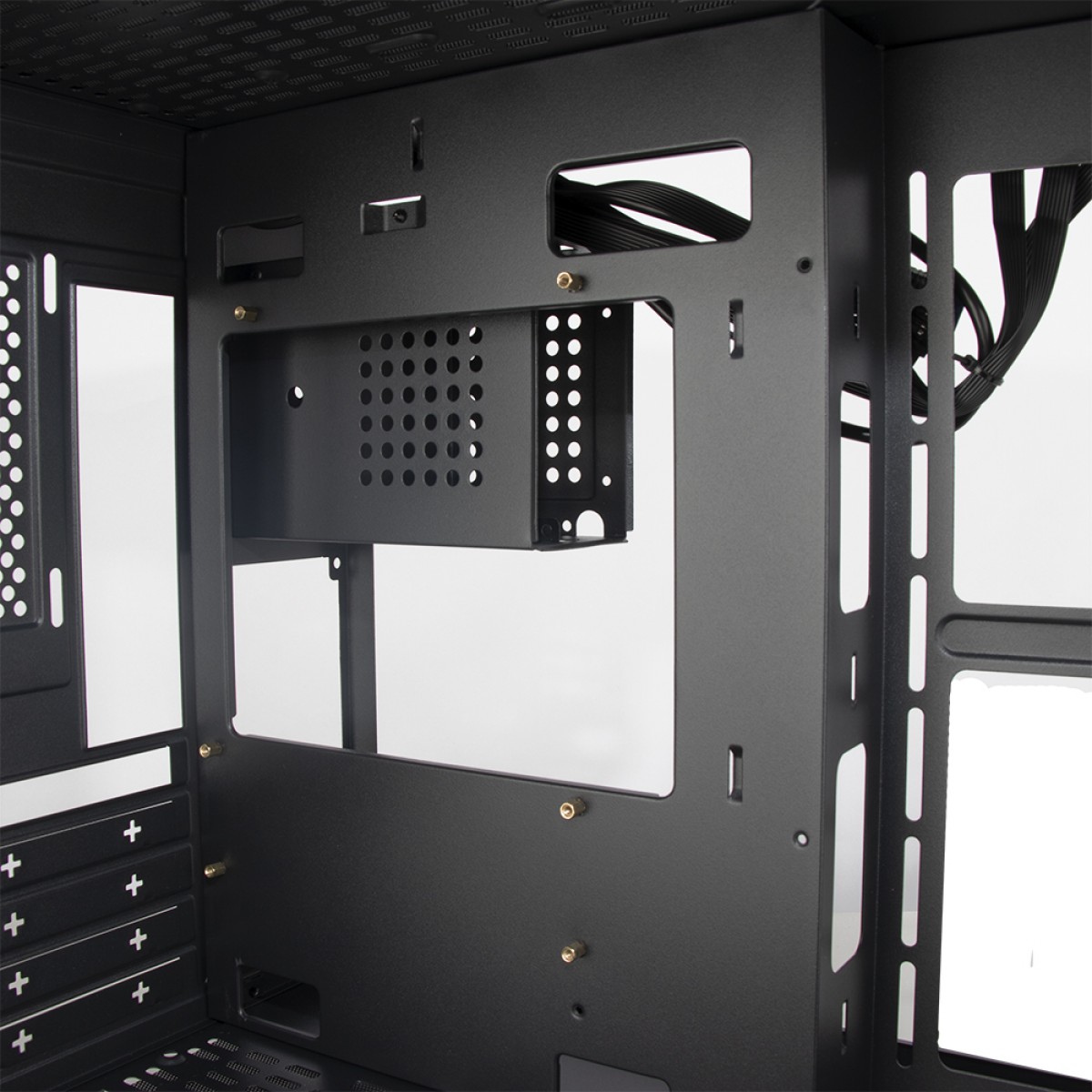 Gabinete Gamer DT3 Hyper Black, Mini Tower, Vidro Temperado, MATX, Sem Fonte, Sem Fan