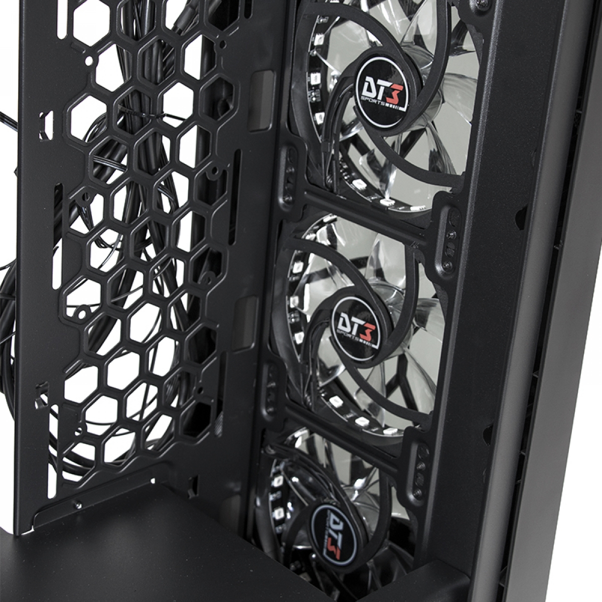 Gabinete Gamer DT3 Sports Apollo, Mid Tower, Vidro Temperado, Black, Sem Fonte, Sem Fan