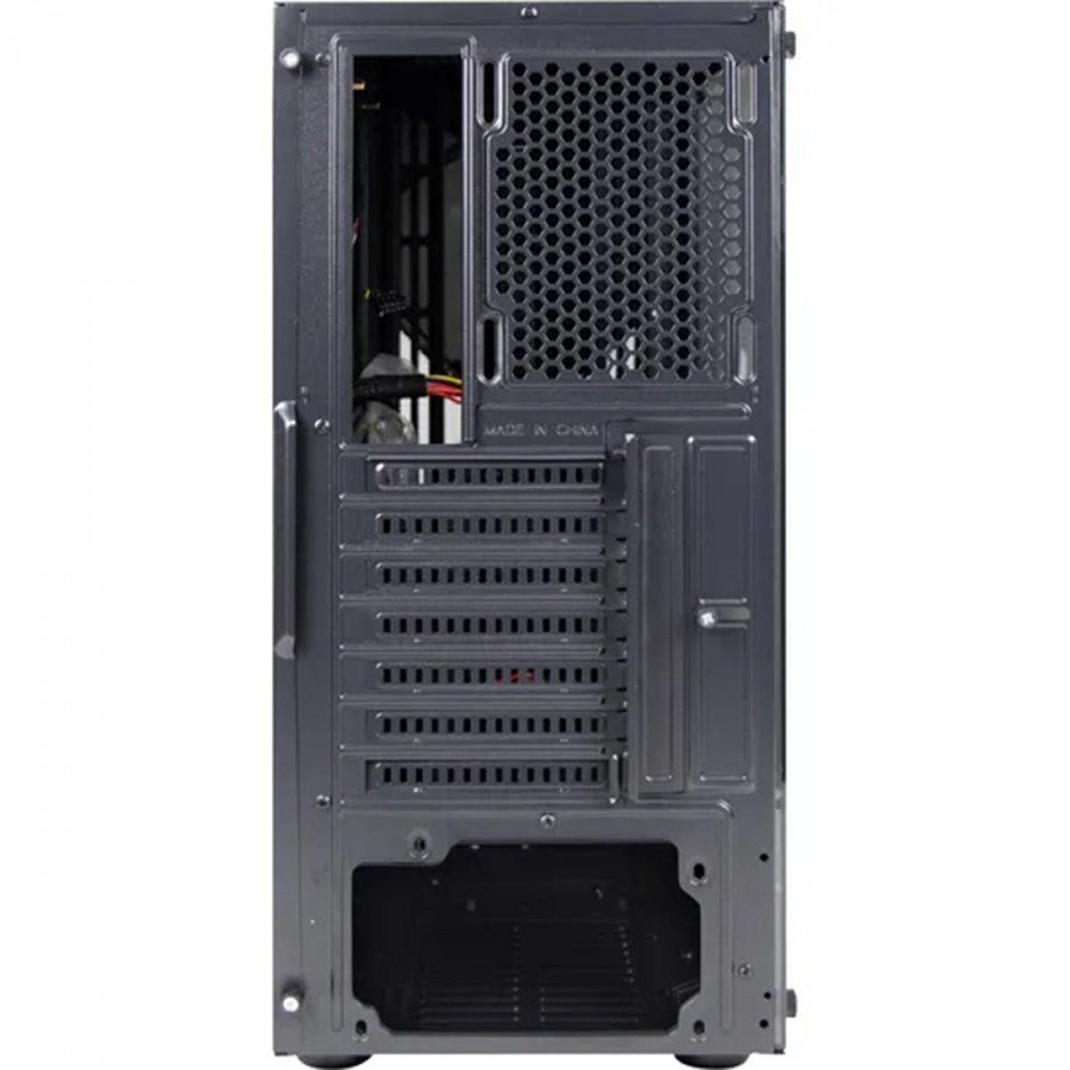 Gabinete Gamer Fortrek Holt, Mid Tower, RGB, Vidro Temperado, ATX, Preto, Sem Fonte, Sem Fan