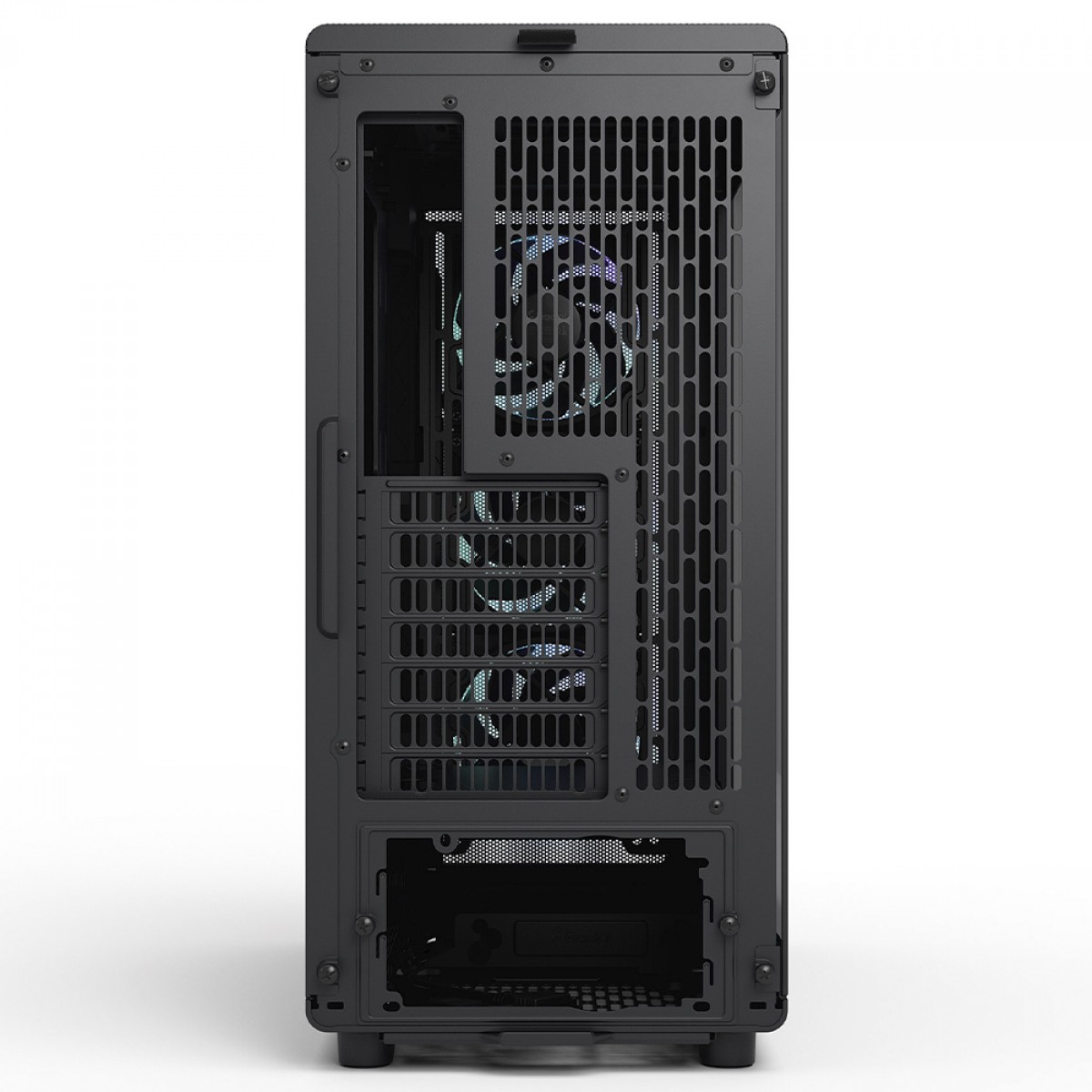 Gabinete Gamer Fractal Design Epoch, RGB, Mid Tower, Vidro Temperado, ATX, Sem Fonte, Com 3 Fans, Preto, FD-C-EPO1A-04