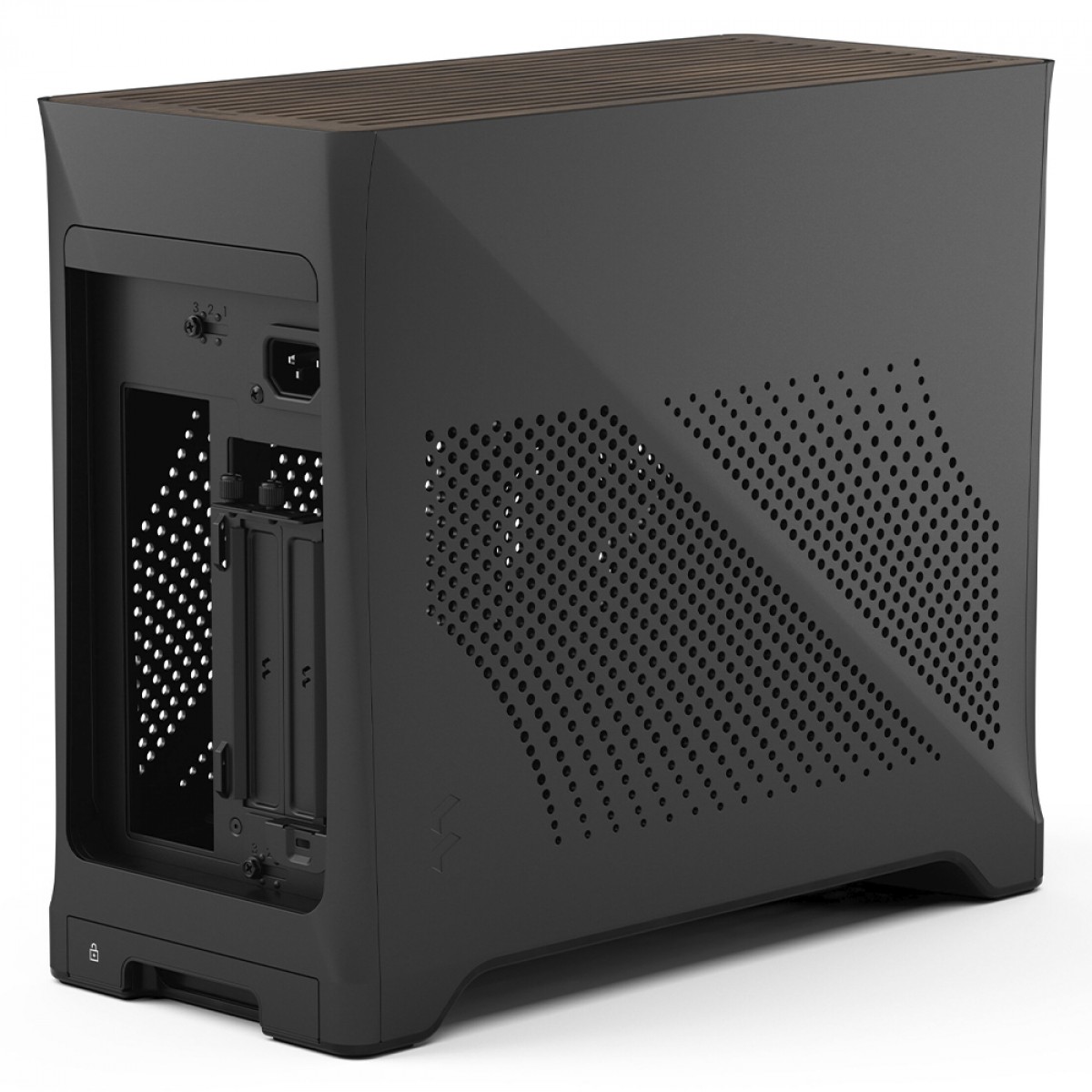 Gabinete Gamer Fractal Design Era 2, Mini Tower, Mini ITX, Sem Fonte, Com 2 Fans, Preto, FD-C-ERA2N-02