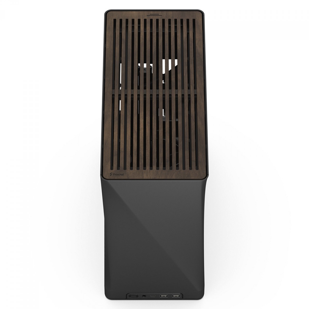 Gabinete Gamer Fractal Design Era 2, Mini Tower, Mini ITX, Sem Fonte, Com 2 Fans, Preto, FD-C-ERA2N-02