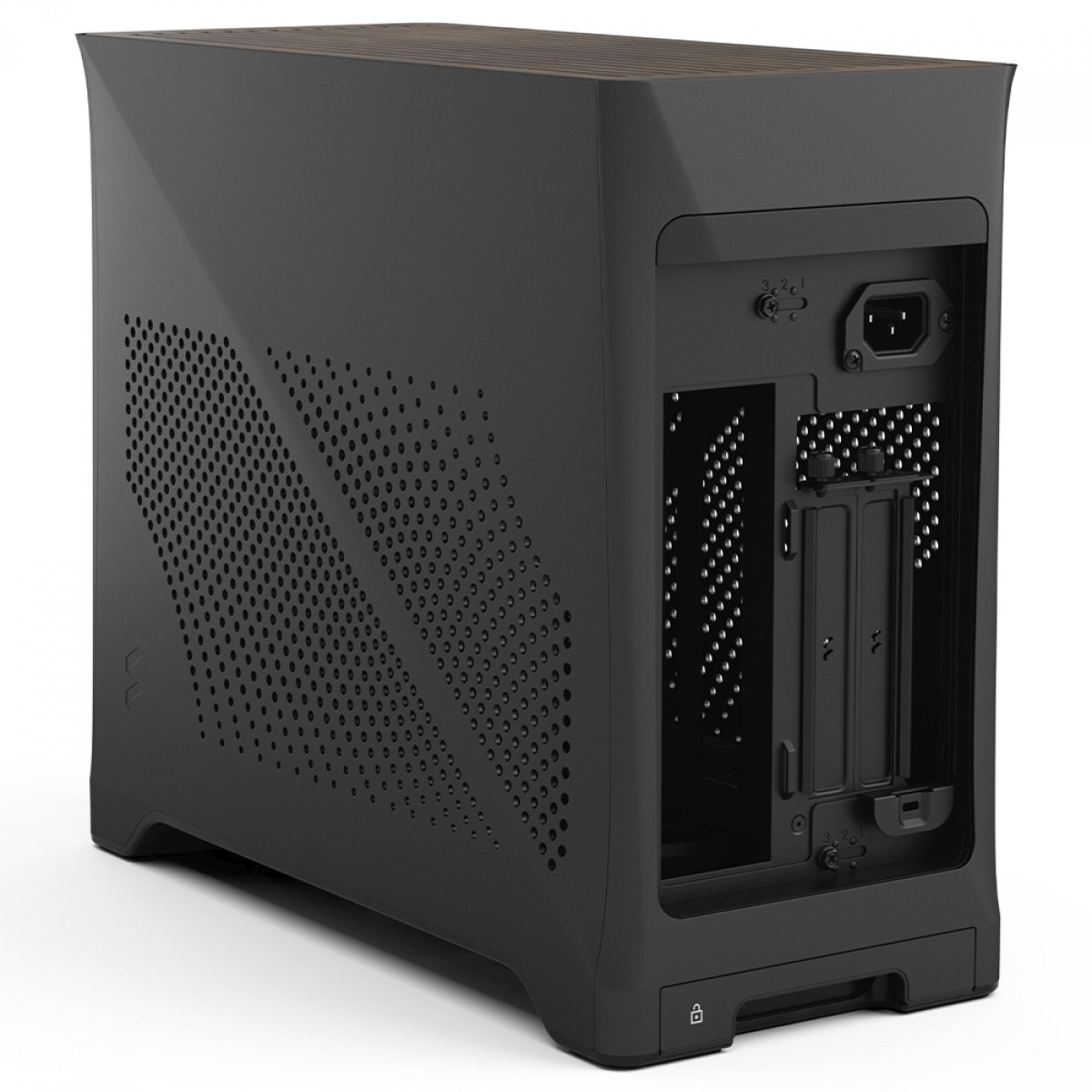 Gabinete Gamer Fractal Design Era 2, Mini Tower, Mini ITX, Sem Fonte, Com 2 Fans, Preto, FD-C-ERA2N-02