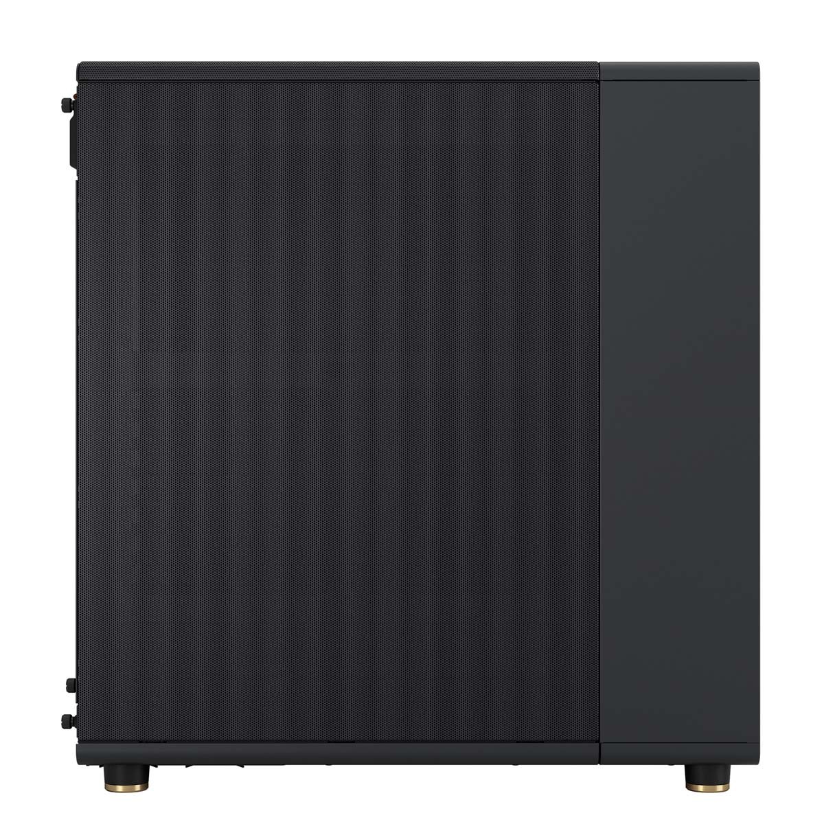 Gabinete Gamer Fractal Design North Chalk, Mid Tower, Mesh, ATX, Sem Fonte, Com 2 Fans, Black, FD-C-NOR1C-01