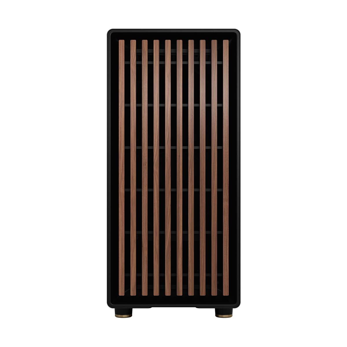 Gabinete Gamer Fractal Design North Chalk, Mid Tower, Mesh, ATX, Sem Fonte, Com 2 Fans, Black, FD-C-NOR1C-01